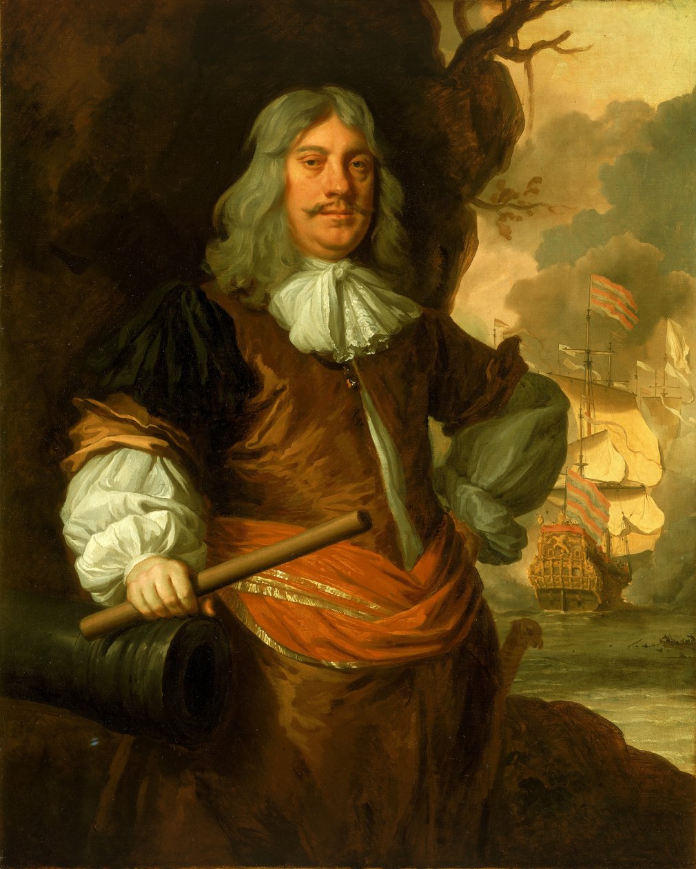 Cornelis van Tromp (1629-1691), ok. 1675 (olej na płótnie) autorstwa Peter Lely