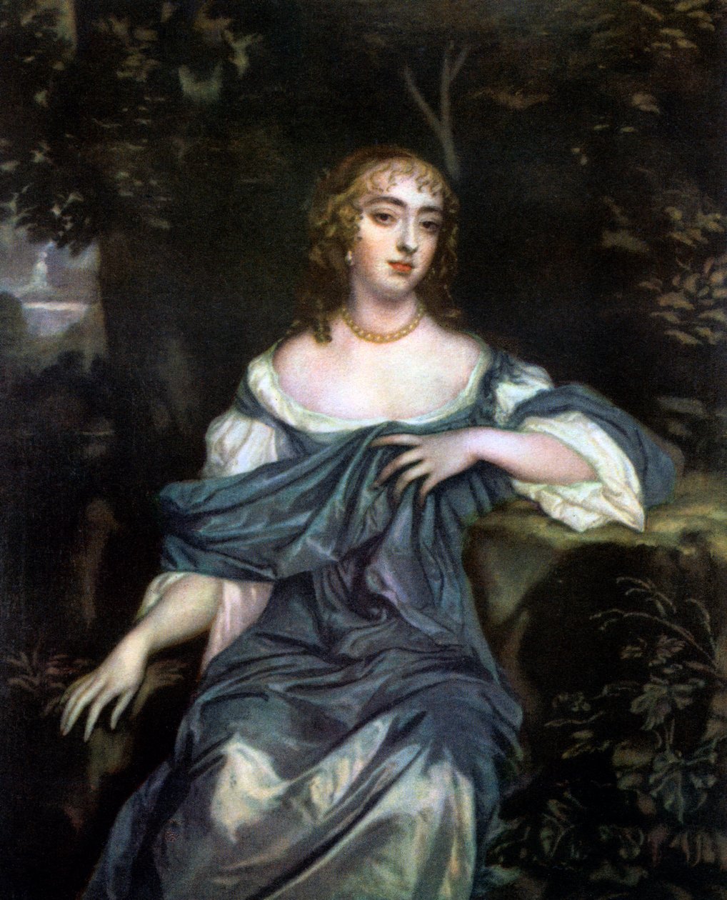 Frances Brooke, Lady Whitmore, koniec XVII wieku. autorstwa Peter Lely