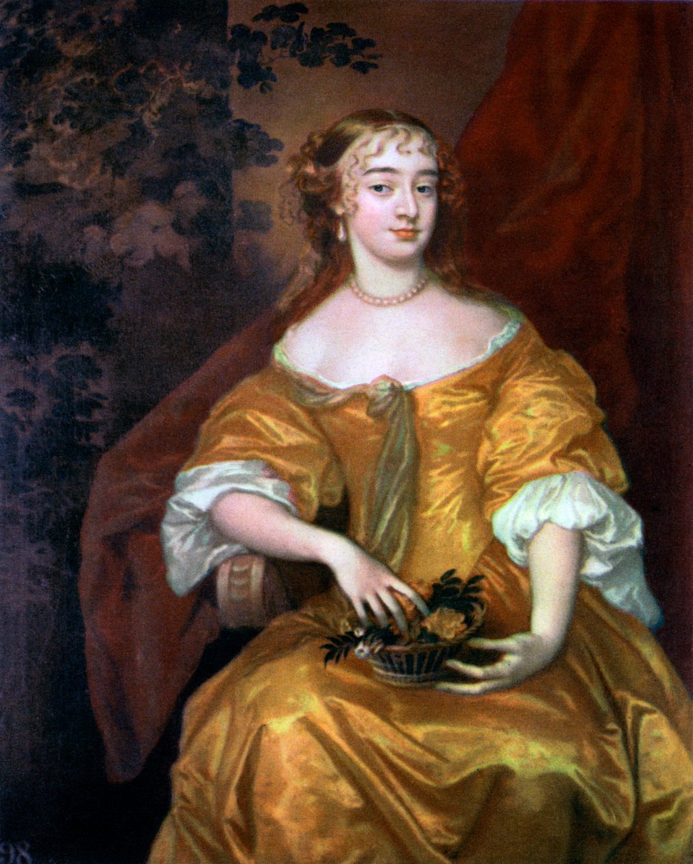 Margaret Brooke, Lady Denham, ok. 1660 roku. autorstwa Peter Lely