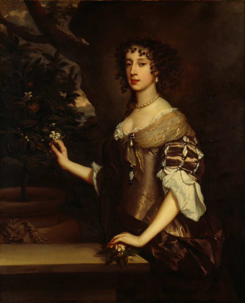 Maria z Modeny, królowa małżonka króla Jakuba II, c1773-1680 autorstwa Peter Lely