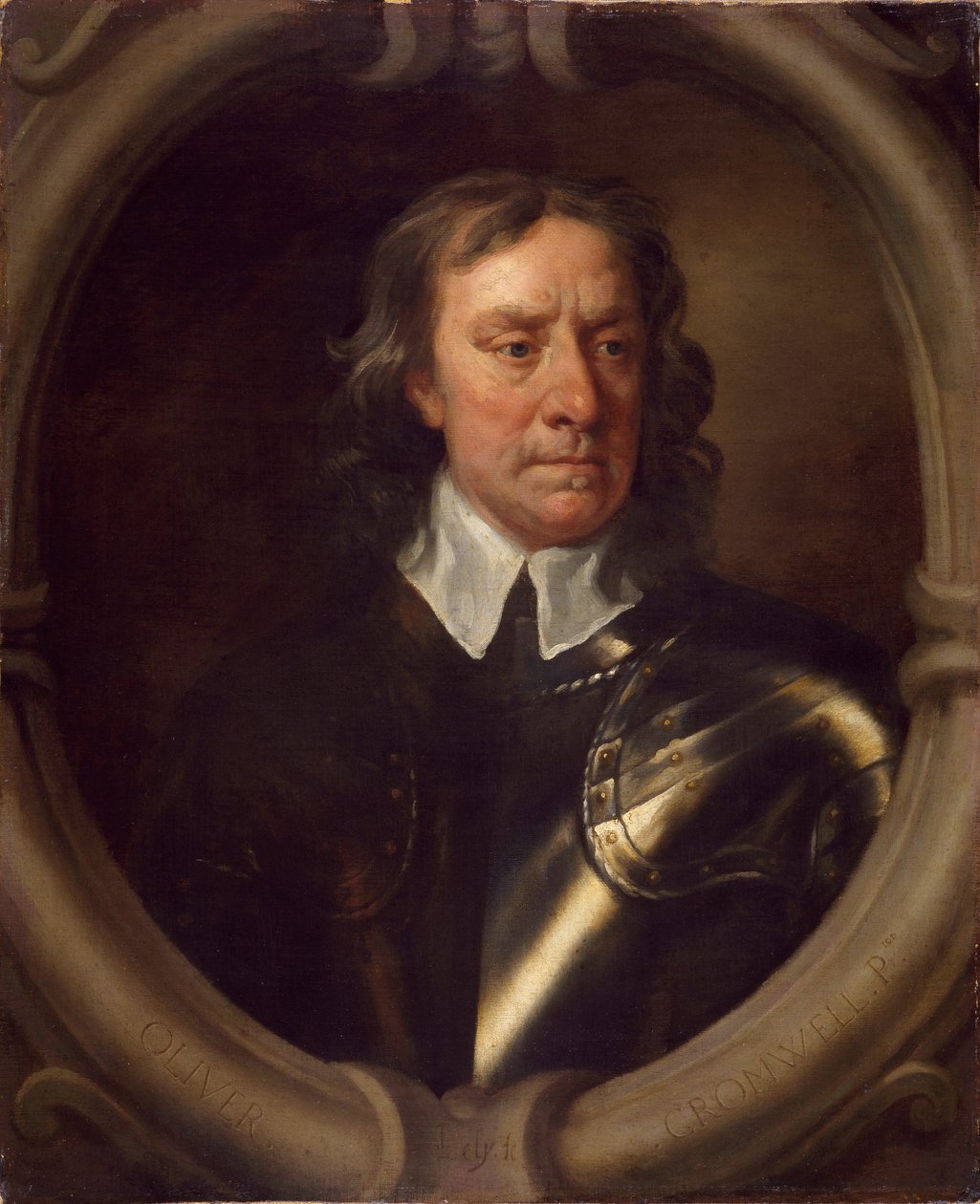 Oliver Cromwell, ok.1653 autorstwa Peter Lely