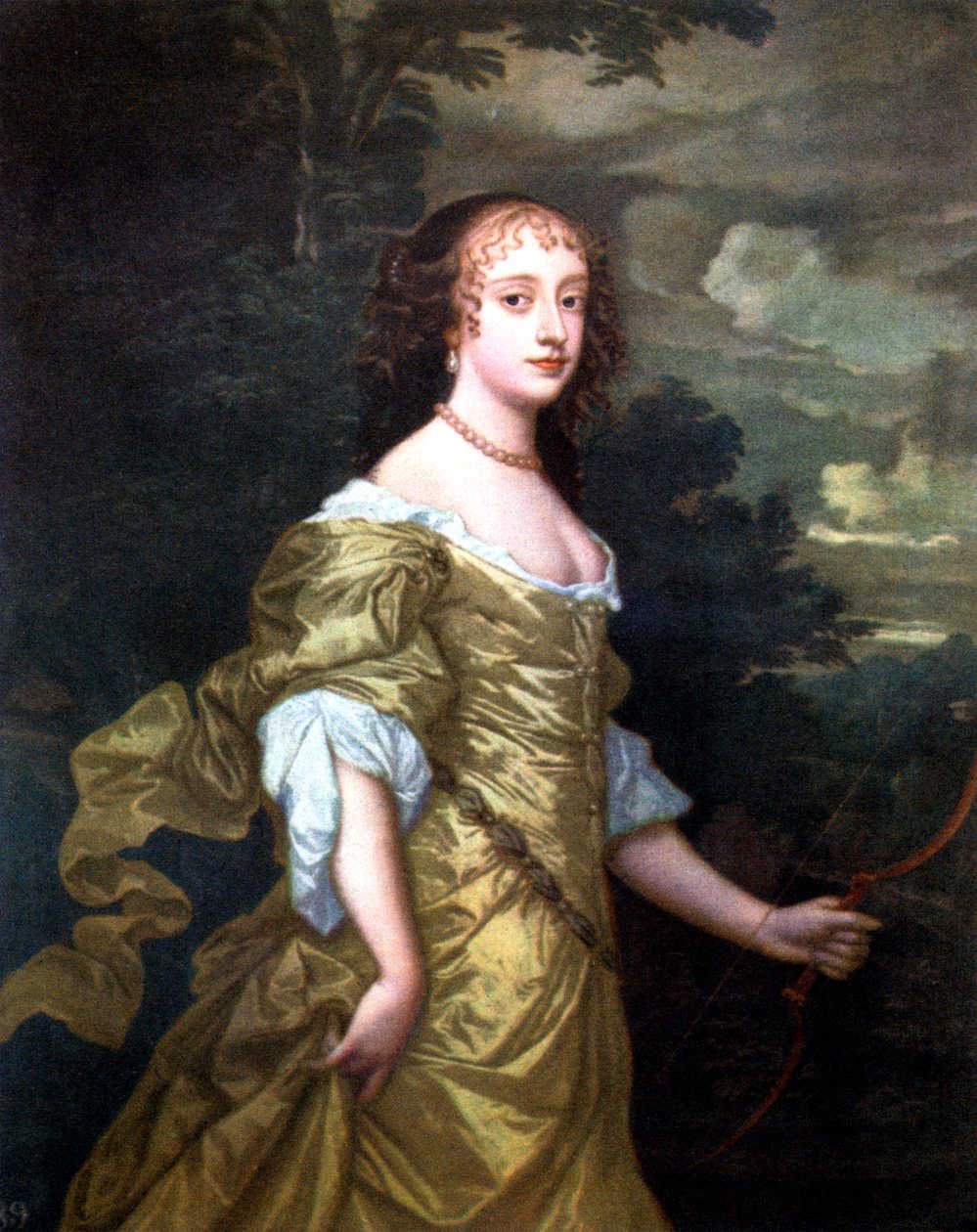 Portret Frances, księżnej Richmond, ok. 1662-1665. autorstwa Peter Lely