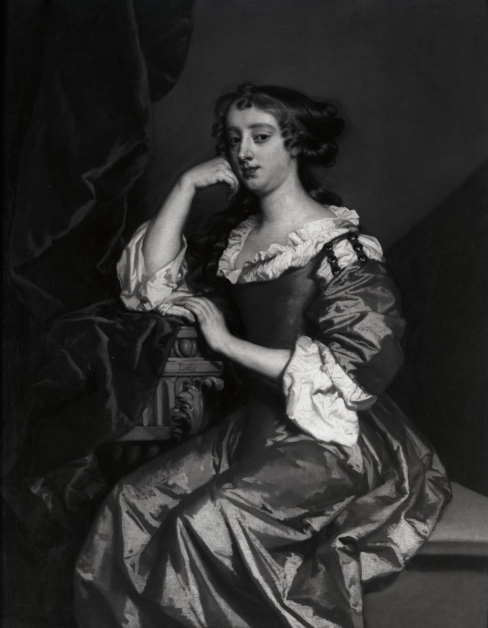 Portret lady Elżbiety Wriothesley, żony 11. hrabiego Northumberland (olej na płótnie) autorstwa Peter Lely