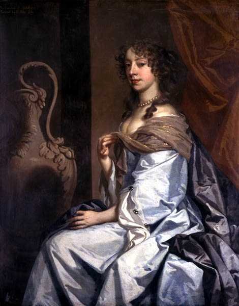 Portret Mary Bagot, hrabiny Middlesex i Dorset (1645-79) (olej na płótnie) autorstwa Peter Lely