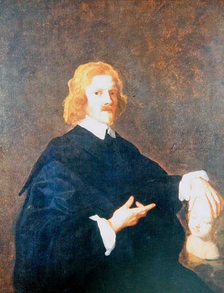 Portret konesera (olej na płótnie) autorstwa Peter Lely
