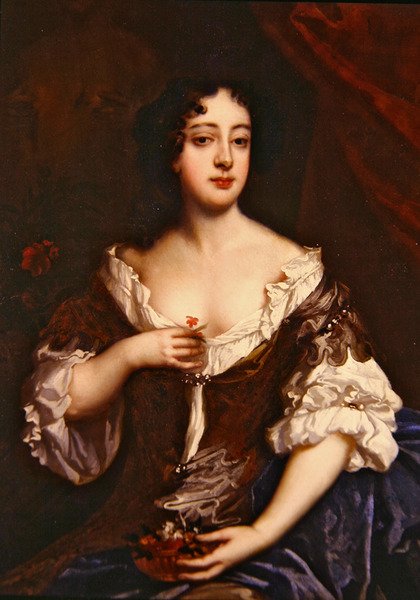 Portret damy (olej na płótnie) autorstwa Peter Lely
