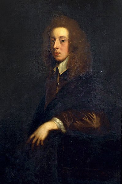 Portret poety Wallera (1606-87) (olej na płótnie) autorstwa Peter Lely