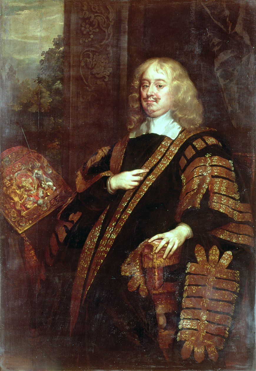 The Earl of Clarendon, Lord High Chancellor autorstwa Peter Lely