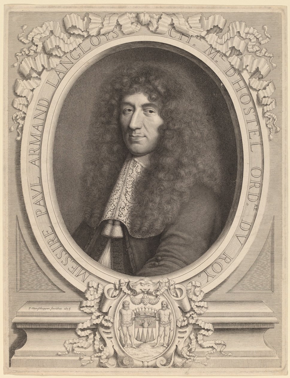 Langlois de Blancfort autorstwa Peter Ludwig van Schuppen