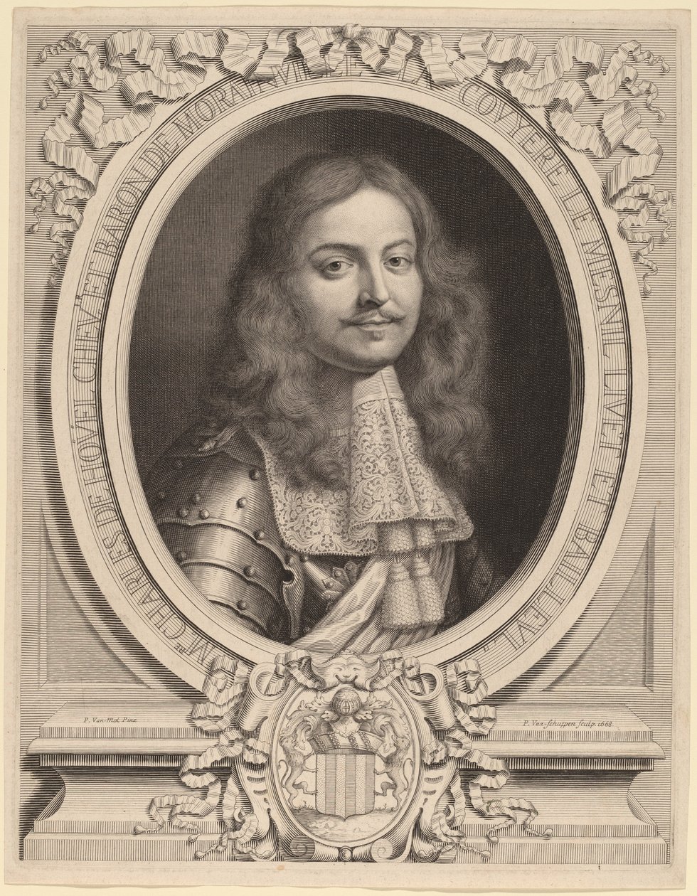 Charles de Houel de Morainville autorstwa Peter Ludwig van Schuppen after Pieter