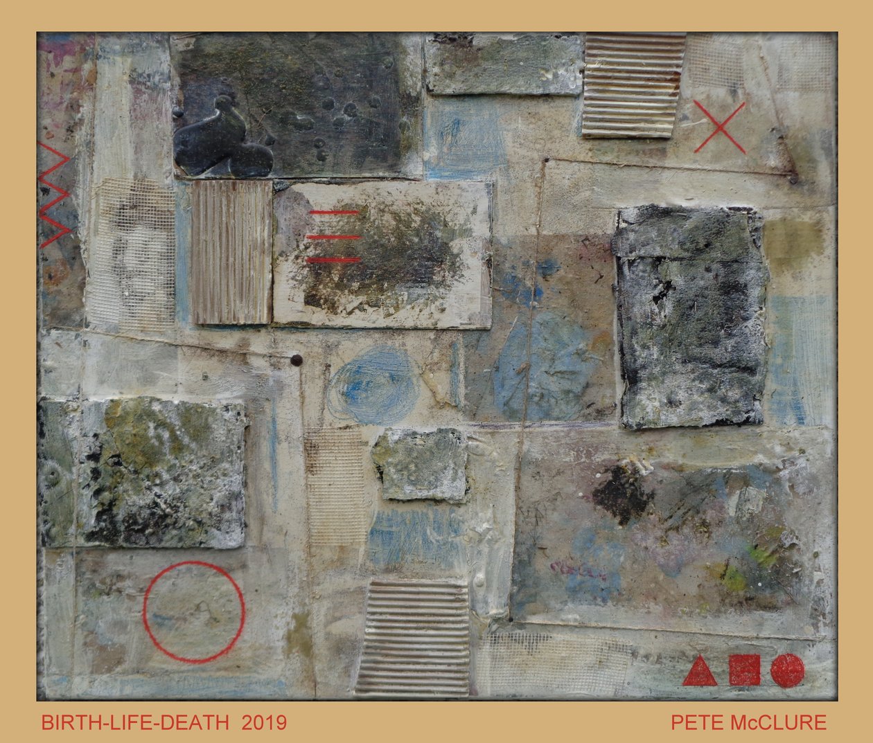 NARODZENIE-ŻYCIE-ŚMIERĆ. 2019 autorstwa Peter McClure