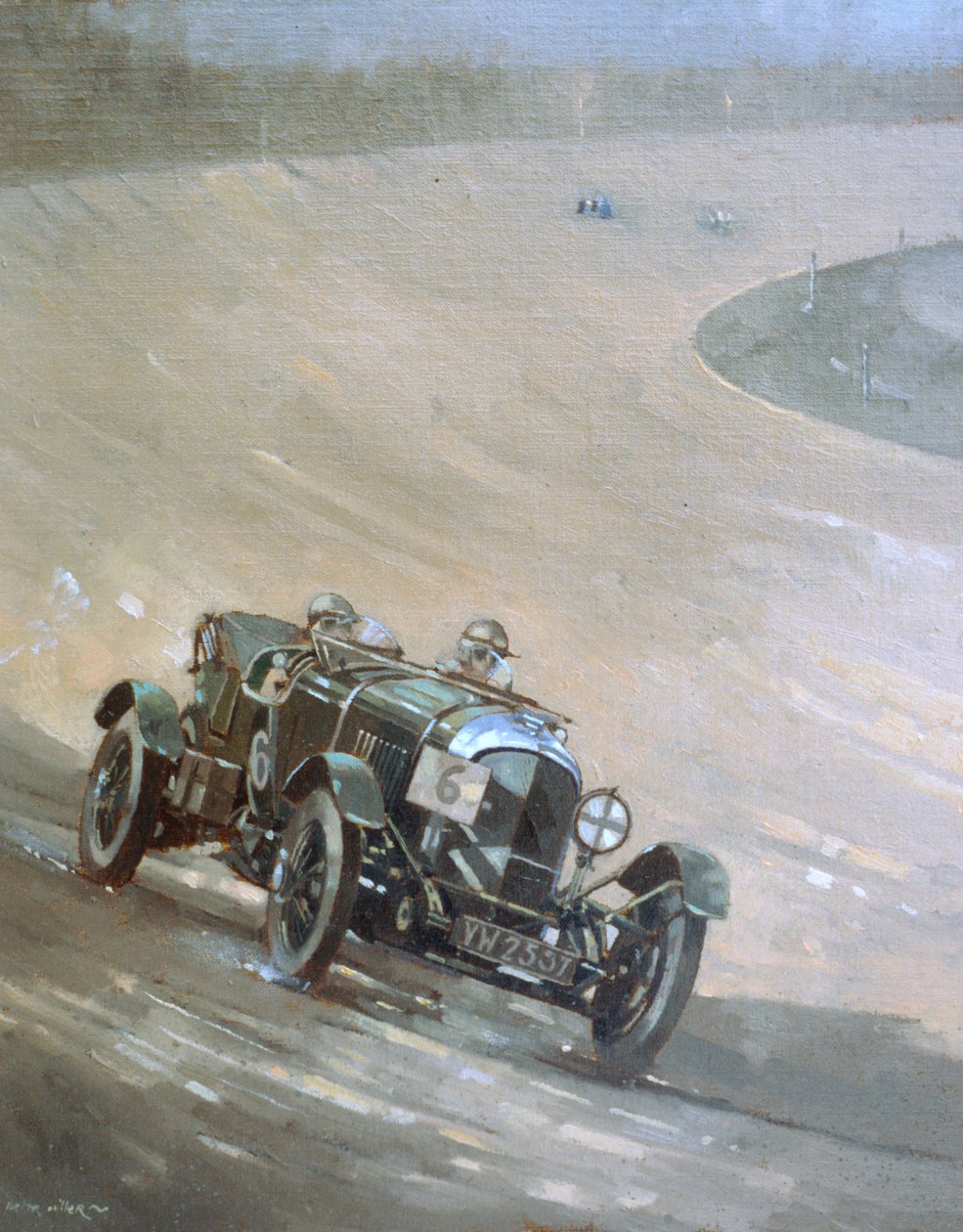 24-godzinny wyścig w Brooklands autorstwa Peter Miller