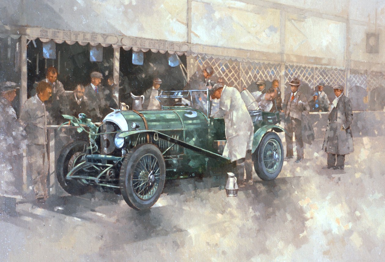 Bentley Old No.7 (olej na płótnie) autorstwa Peter Miller