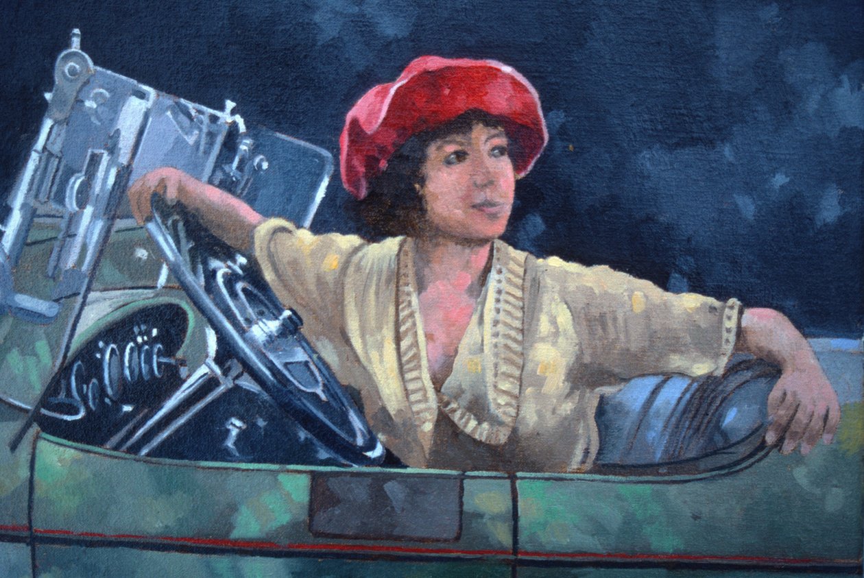Olive Thomas (olej na płótnie) autorstwa Peter Miller