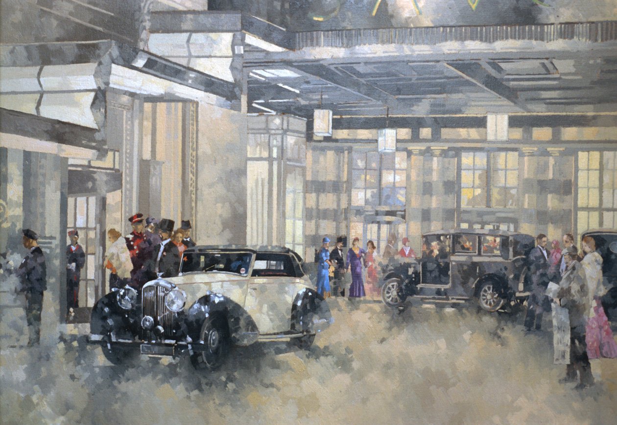 Savoy (olej na płótnie) autorstwa Peter Miller