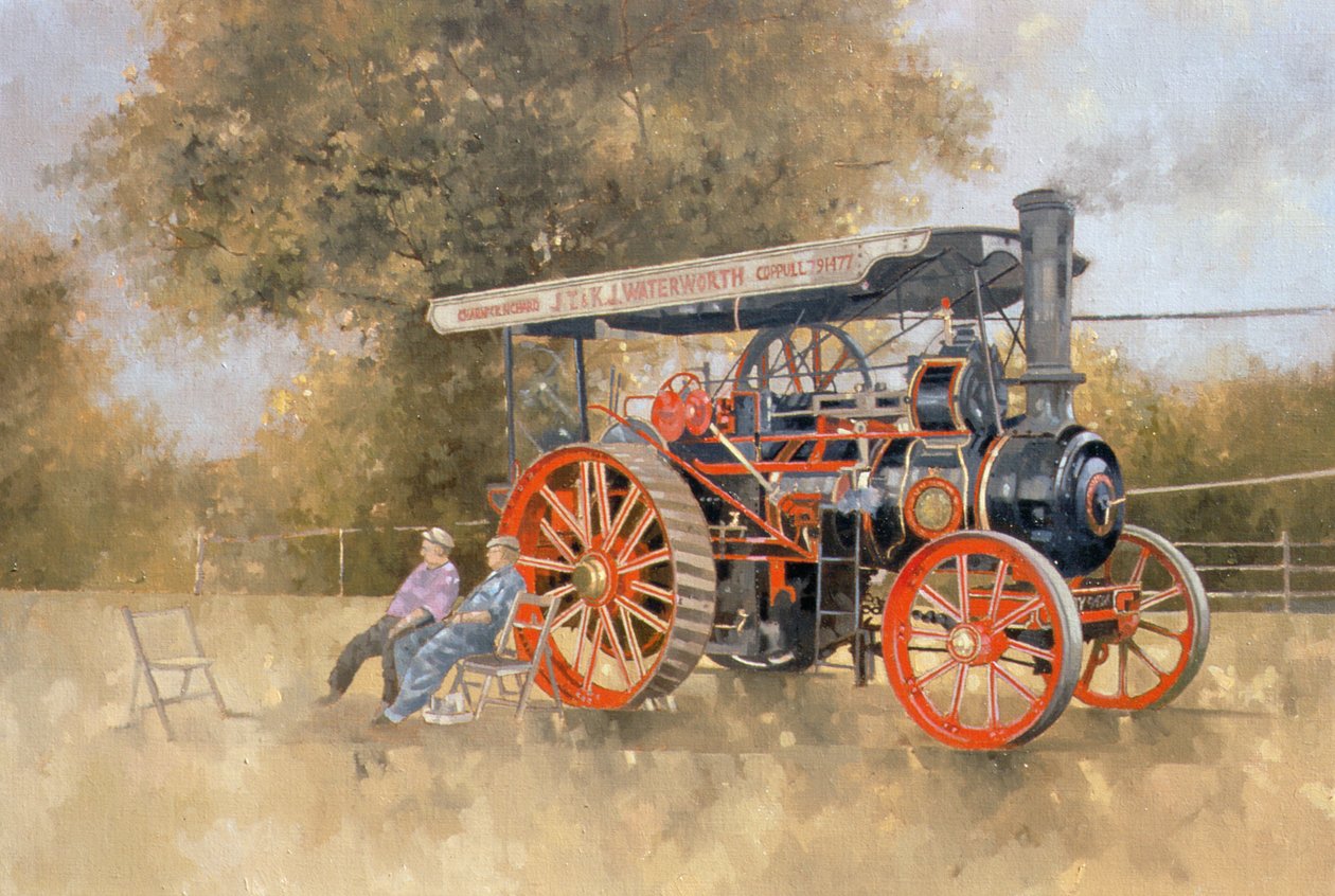 Silnik trakcyjny na Great Eccleston Show autorstwa Peter Miller