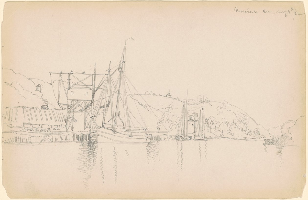Norwich, Connecticut autorstwa Peter Moran