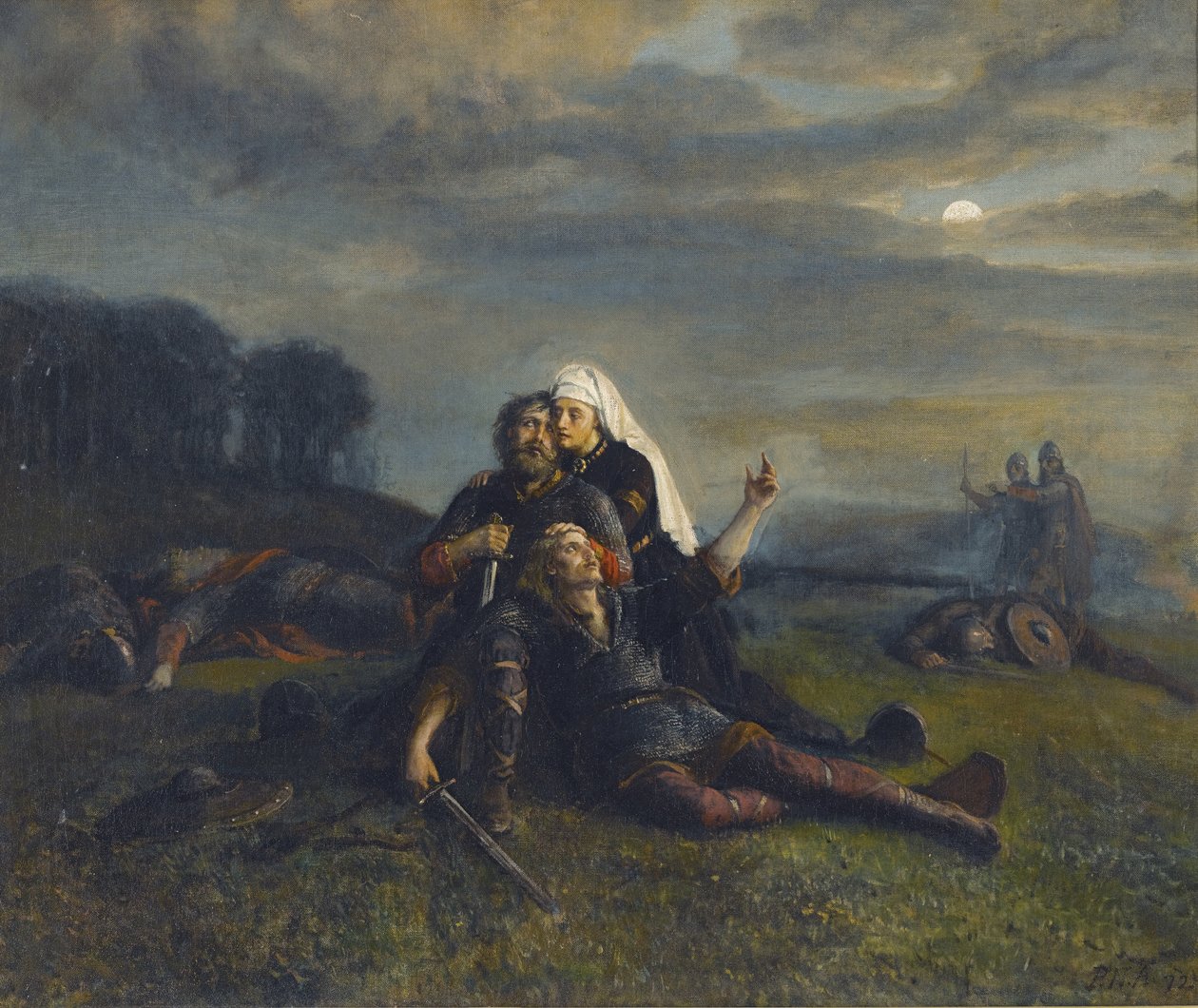 Po bitwie autorstwa Peter Nicolai Arbo