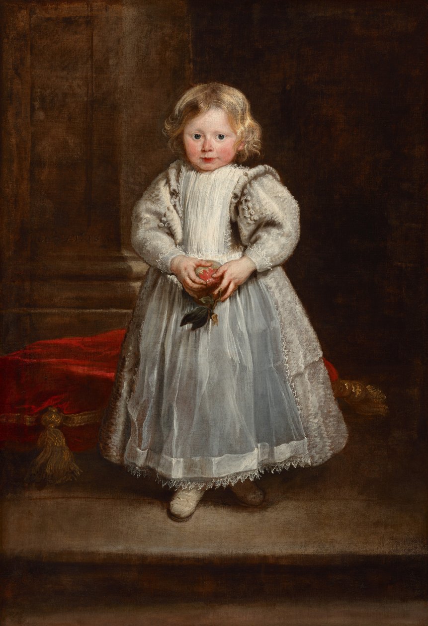 Maddalena Cattaneo autorstwa Peter P. & Dyck Anthony Van (1599-1641) Rubens