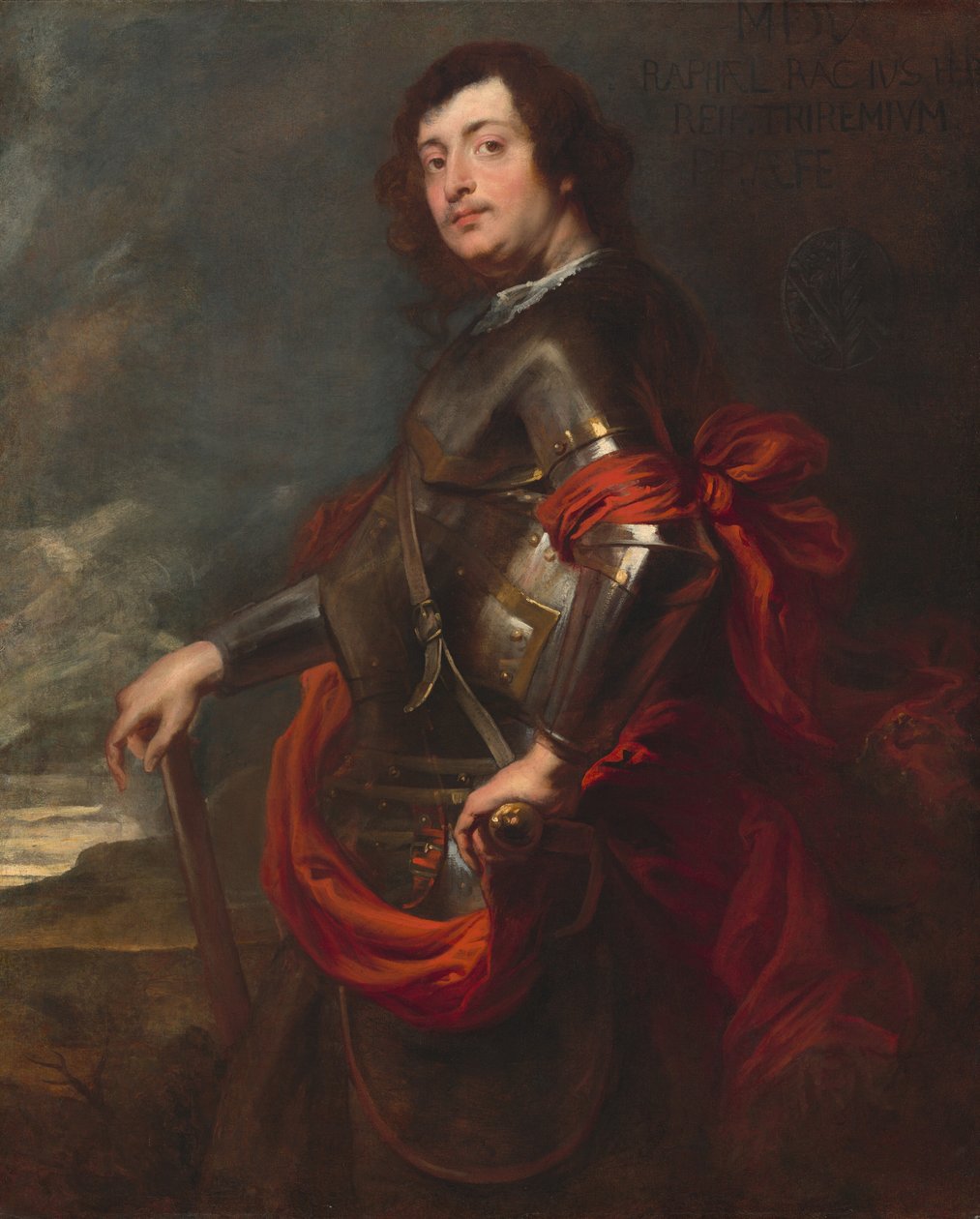 Prefekt Raffaele Raggi, ok. 1625 (olej na płótnie) autorstwa Peter P. & Dyck Anthony Van (1599-1641) Rubens