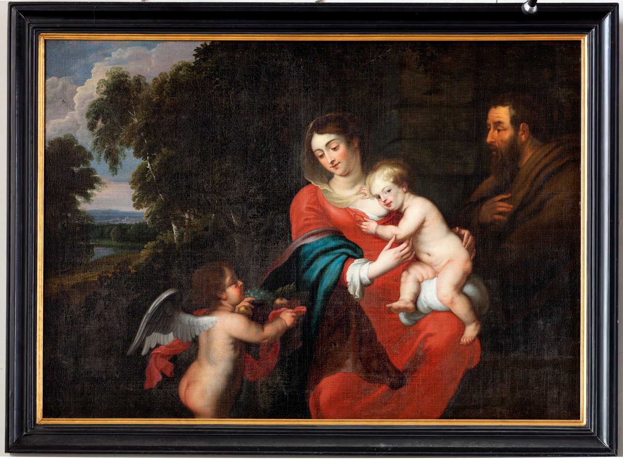 Święta rodzina z aniołem, Tsysssens lub Jacques D