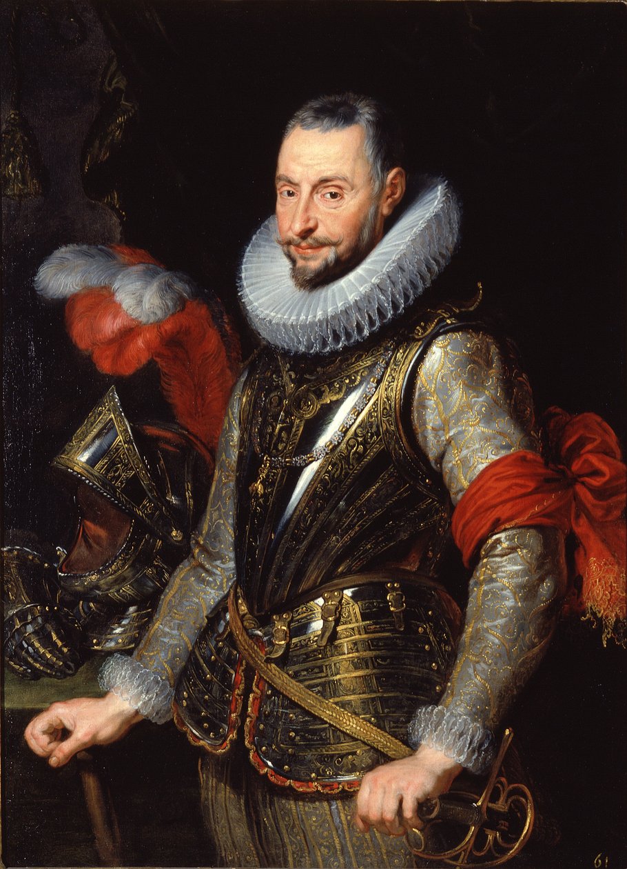 Markiz Ambrogio Spinola, ok. 1630 (olej na płótnie) autorstwa Peter Paul (studio of) Rubens