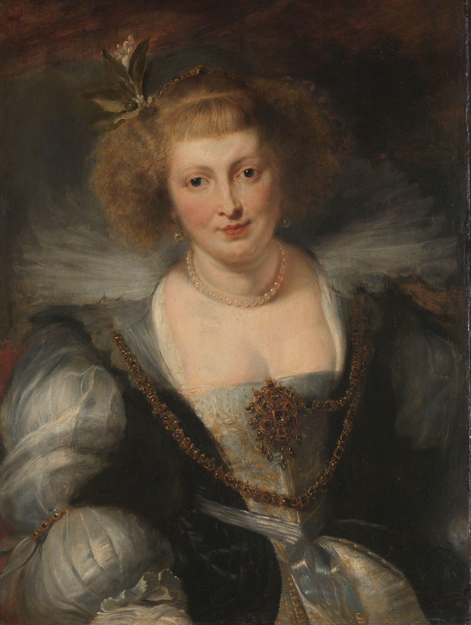 Portret Heleny Fourment (1614-1673), drugiej żony artysty autorstwa Peter Paul Rubens (after)