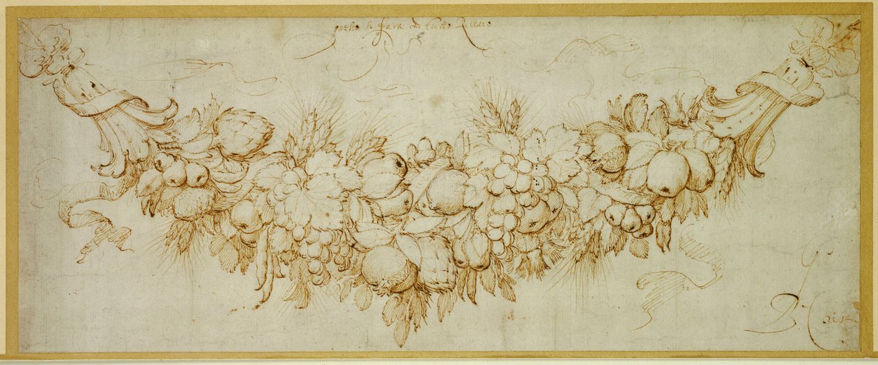 Łup żniwnych owoców autorstwa Peter Paul Rubens
