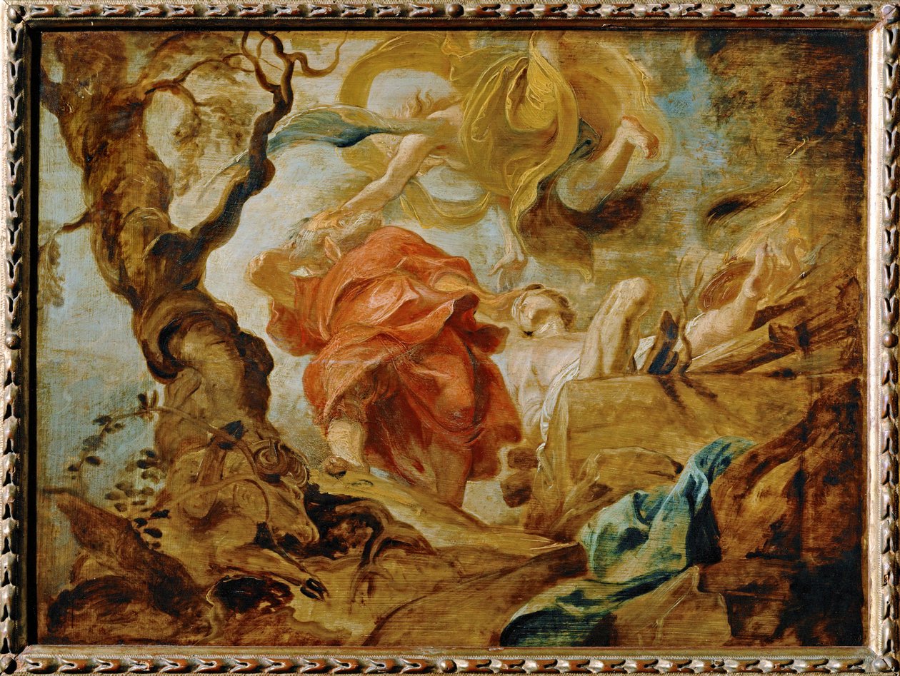 Abraham poświęca Izaaka autorstwa Peter Paul Rubens