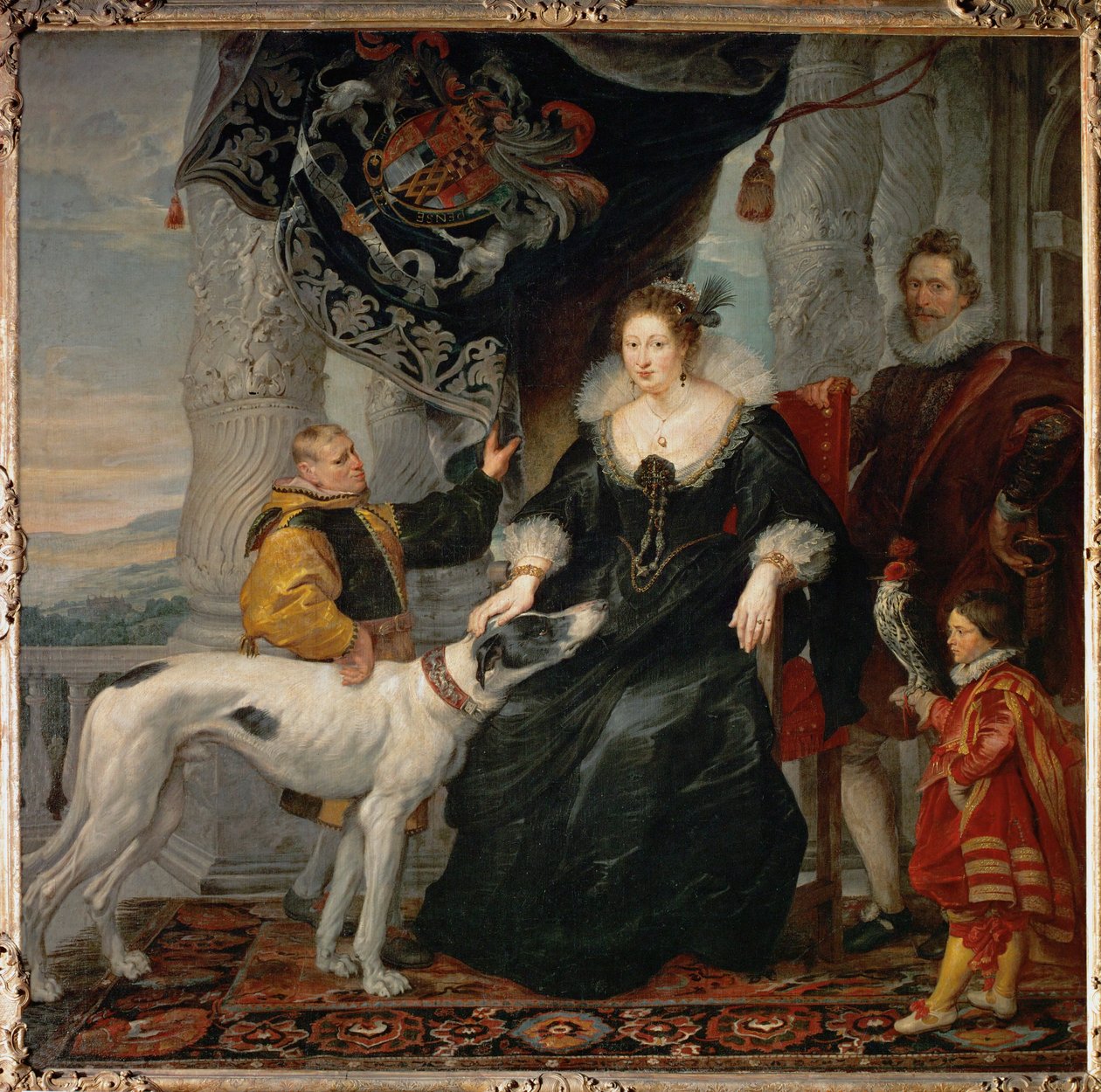 Alathea Talbot, hrabina Shrewsbury (obraz na płótnie) autorstwa Peter Paul Rubens