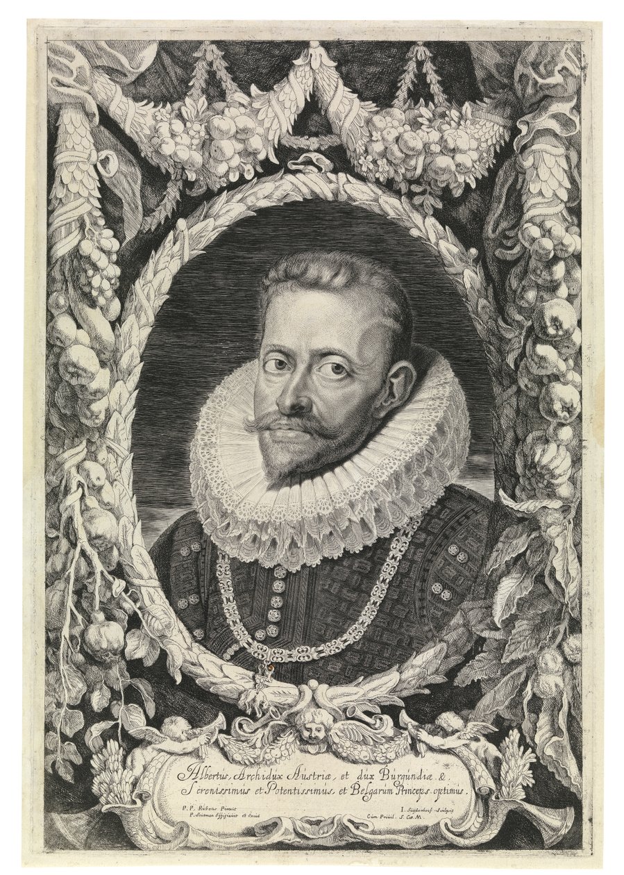 Albert, arcyksiążę Austrii (akwaforta) autorstwa Peter Paul Rubens
