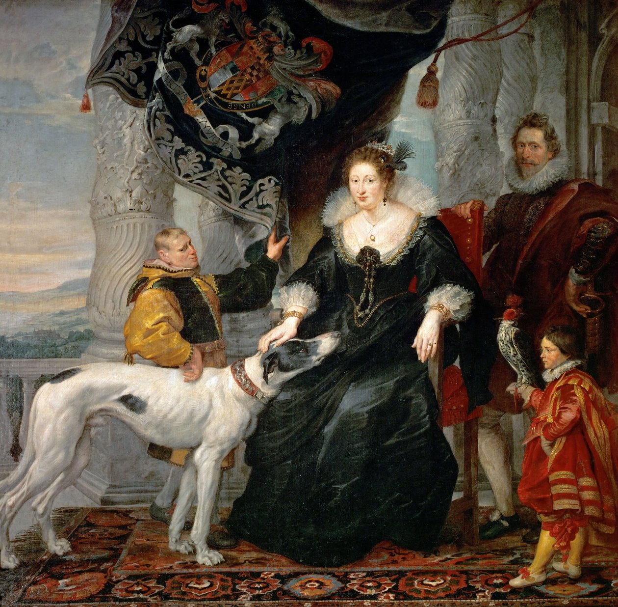 Alethea Howard, 13. baronowa Furnivall, hrabina Arundel 1585-1654, z domu Lady Alethea Talbot, 1 autorstwa Peter Paul Rubens