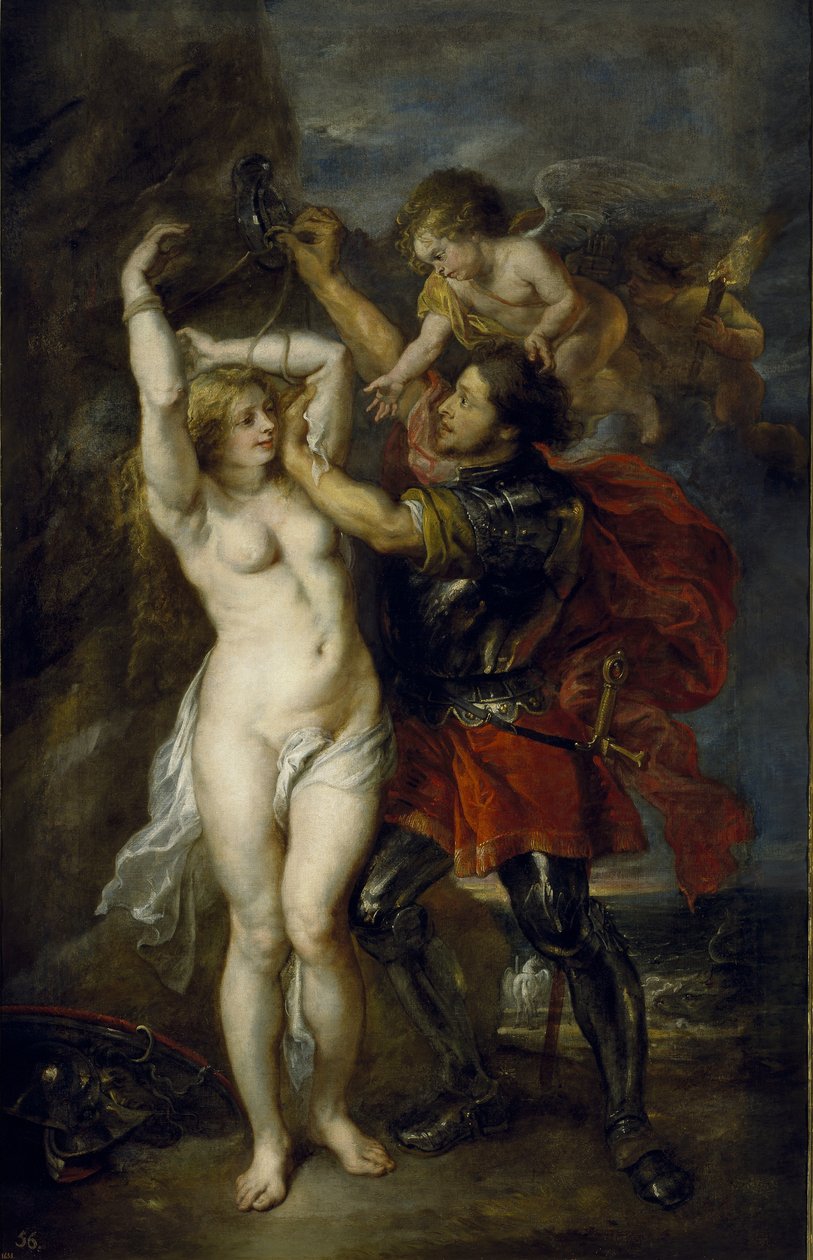 Andromeda uwolniona przez Perseusza, 1641-1642 autorstwa Peter Paul Rubens