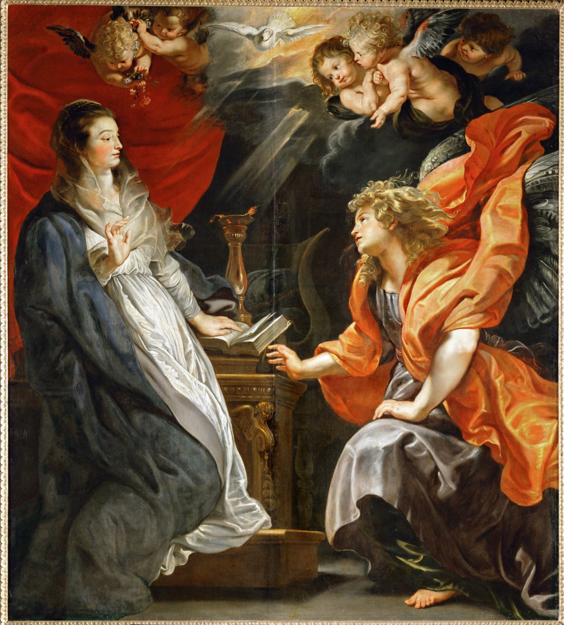Zwiastowanie Najświętszej Maryi Pannie autorstwa Peter Paul Rubens