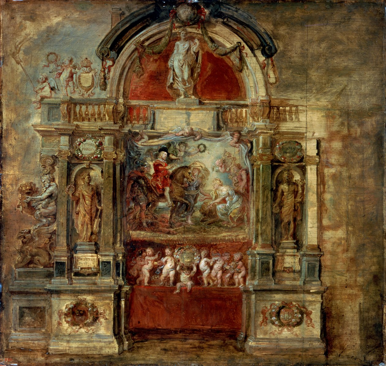 Przybycie księcia Ferdynanda, 1634. autorstwa Peter Paul Rubens