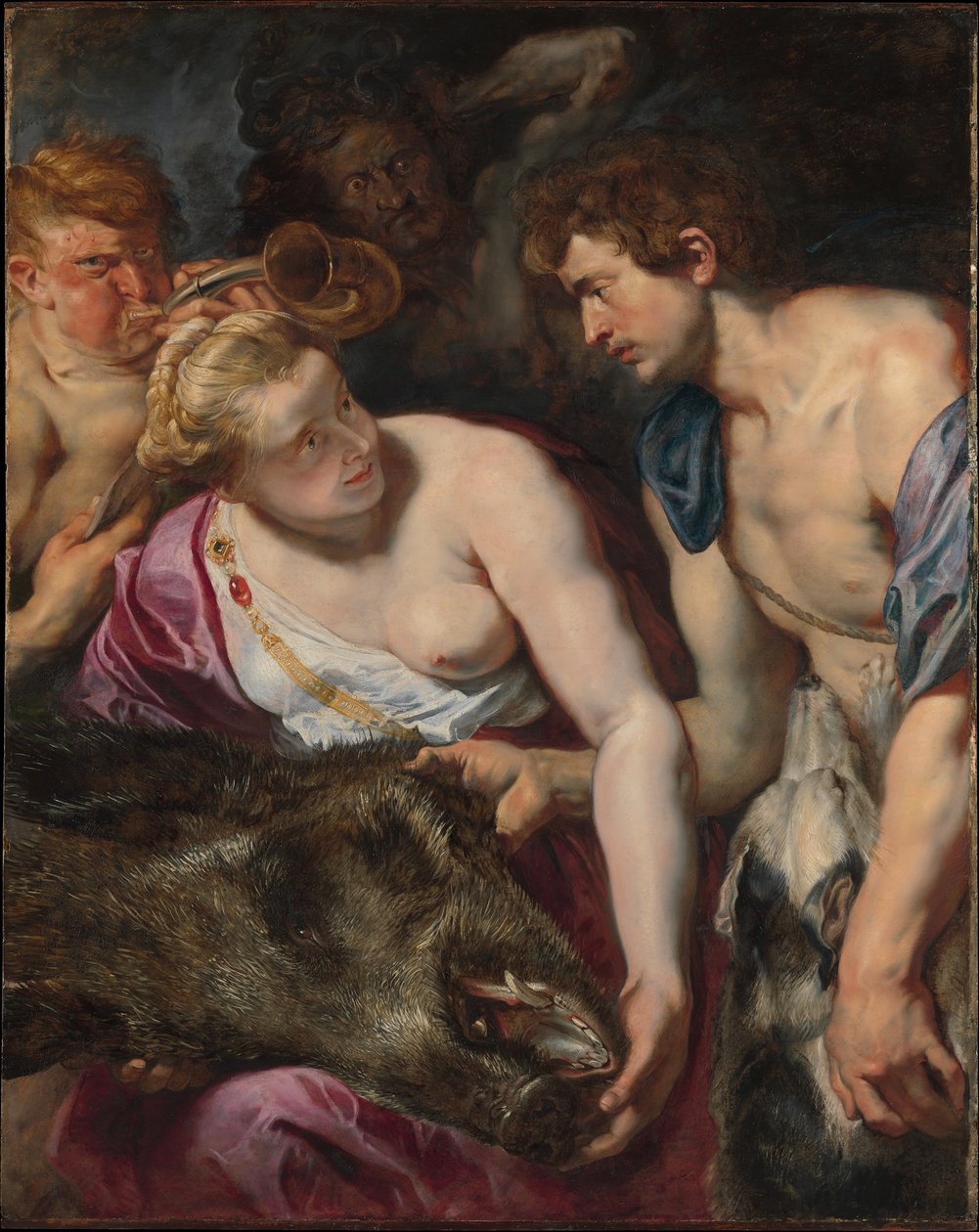 Atalanta i Meleager autorstwa Peter Paul Rubens