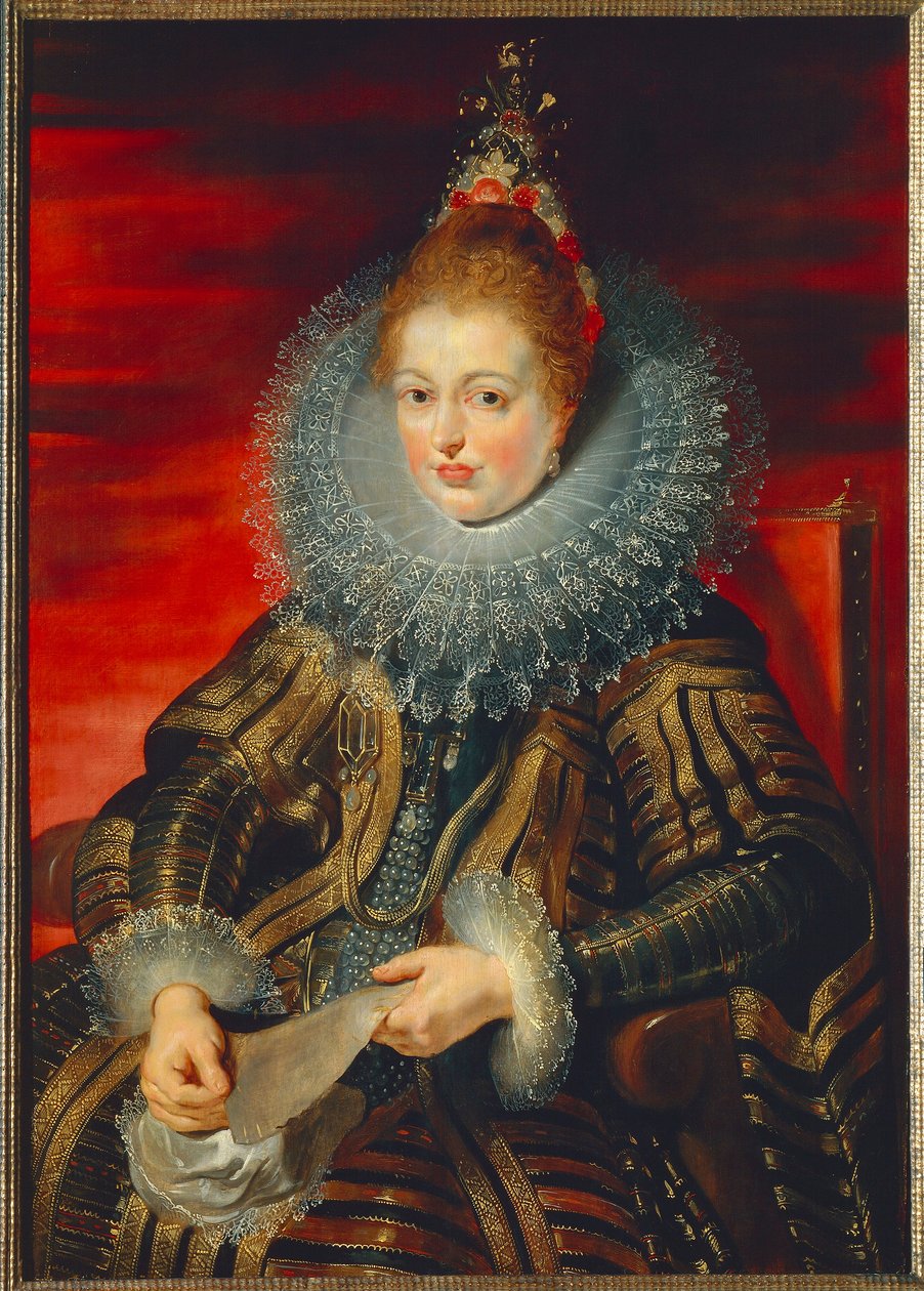Austria, Wiedeń, Portret Infantki Isabelli Clara Eugenia Habsburgów (1566 - 1633) autorstwa Peter Paul Rubens