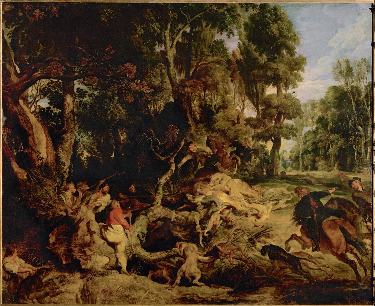 Boarhunt autorstwa Peter Paul Rubens