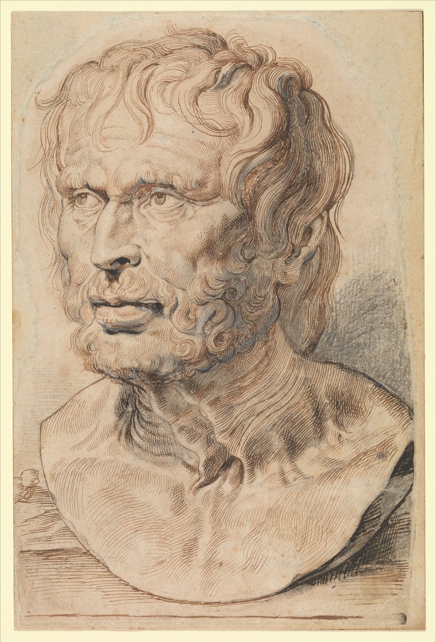 Popiersie Pseudo-Seneki autorstwa Peter Paul Rubens