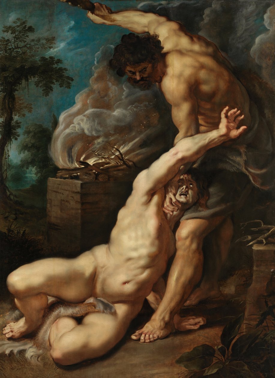 Kain zabija Abla autorstwa Peter Paul Rubens