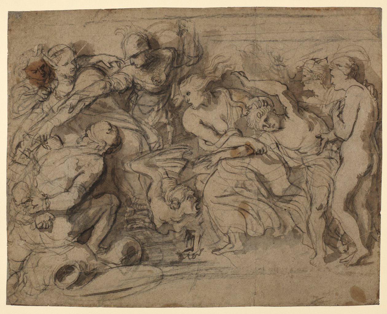 Oszczerstwo Apellesa autorstwa Peter Paul Rubens