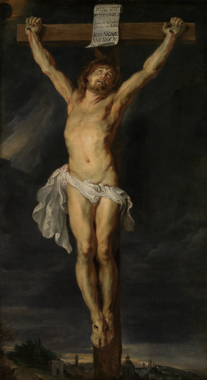 Chrystus na krzyżu (olej na płótnie) autorstwa Peter Paul Rubens