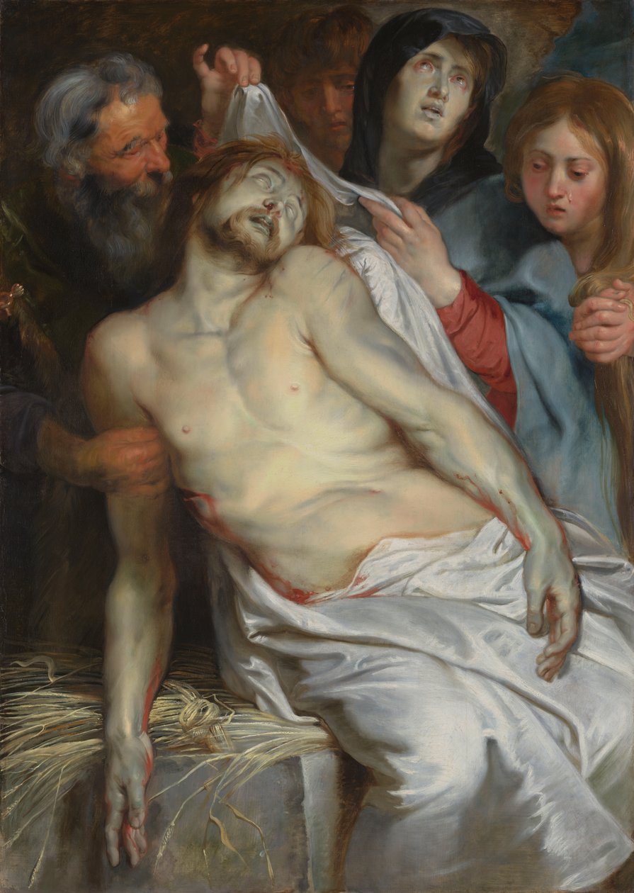 Chrystus na słomie autorstwa Peter Paul Rubens