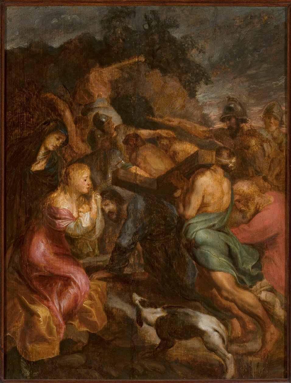 Chrystus upadający pod krzyżem autorstwa Peter Paul Rubens