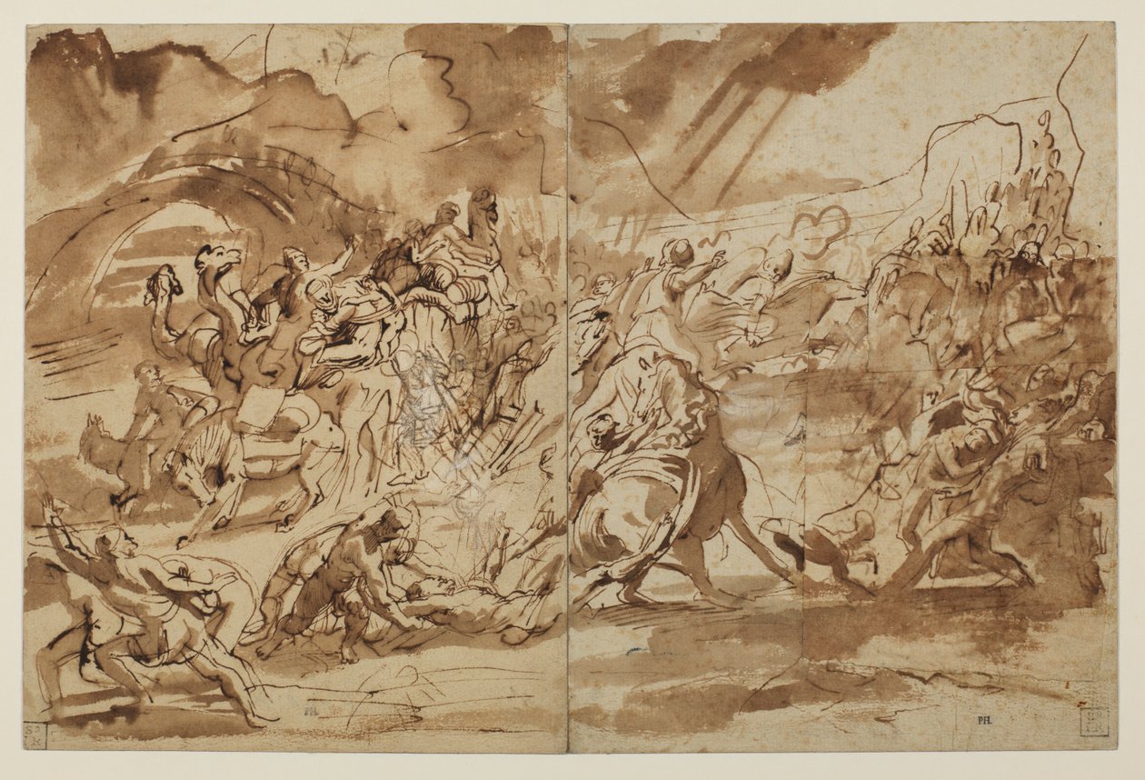 Nawrócenie św. Pawła, 1610-1612 autorstwa Peter Paul Rubens