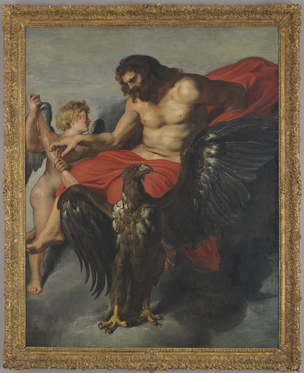 Kupidon błagający Jowisza autorstwa Peter Paul Rubens