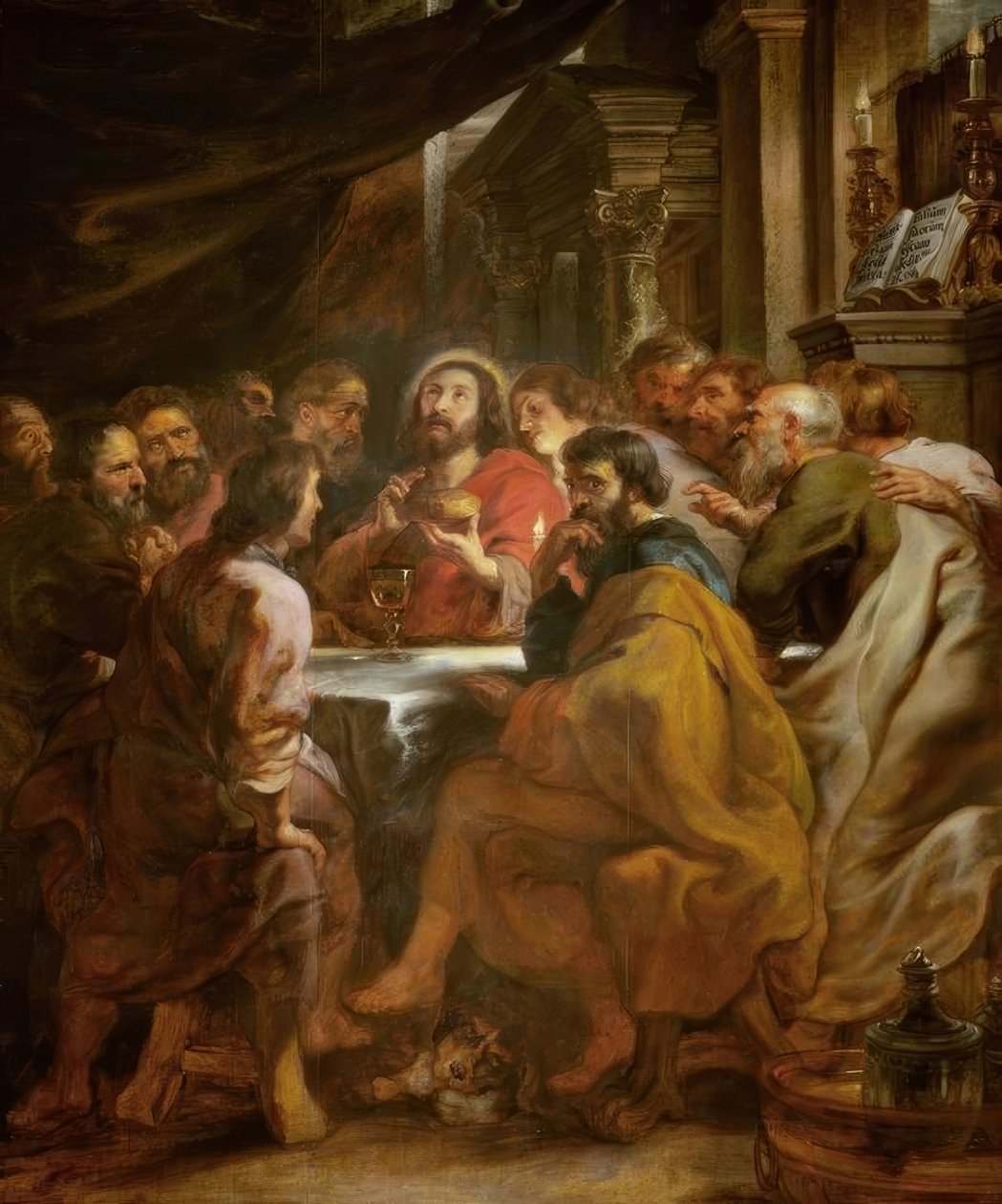 Wieczerza Pańska autorstwa Peter Paul Rubens