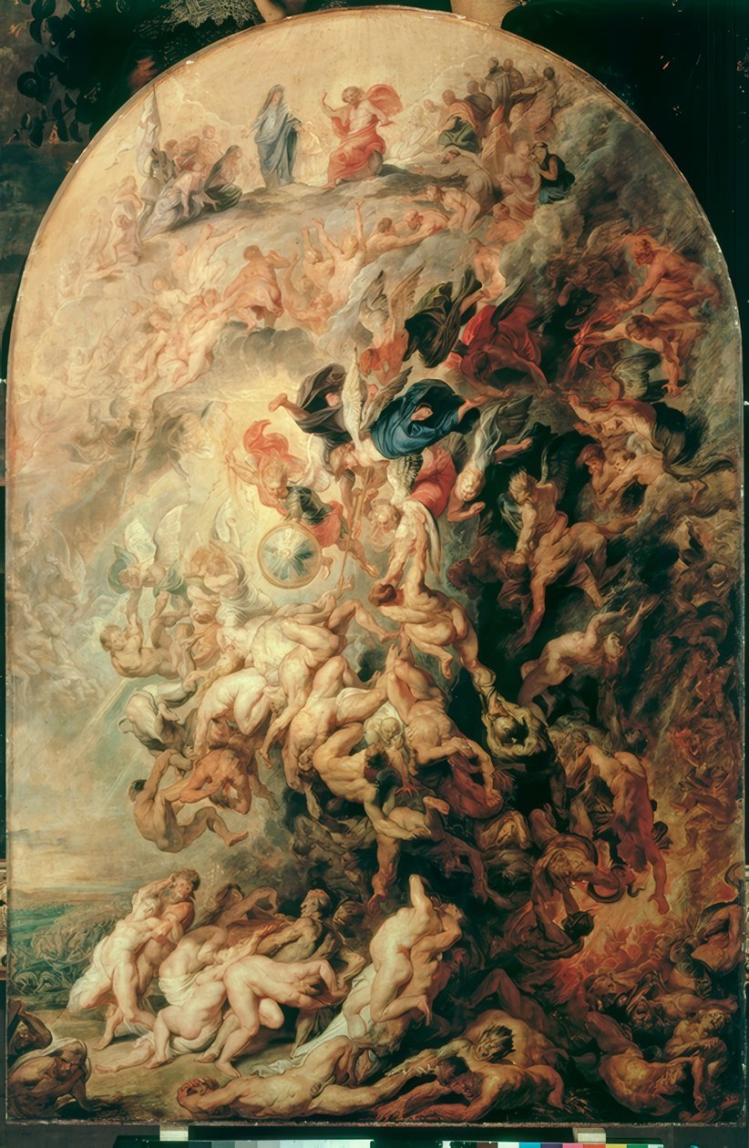Mały Sąd Ostateczny autorstwa Peter Paul Rubens