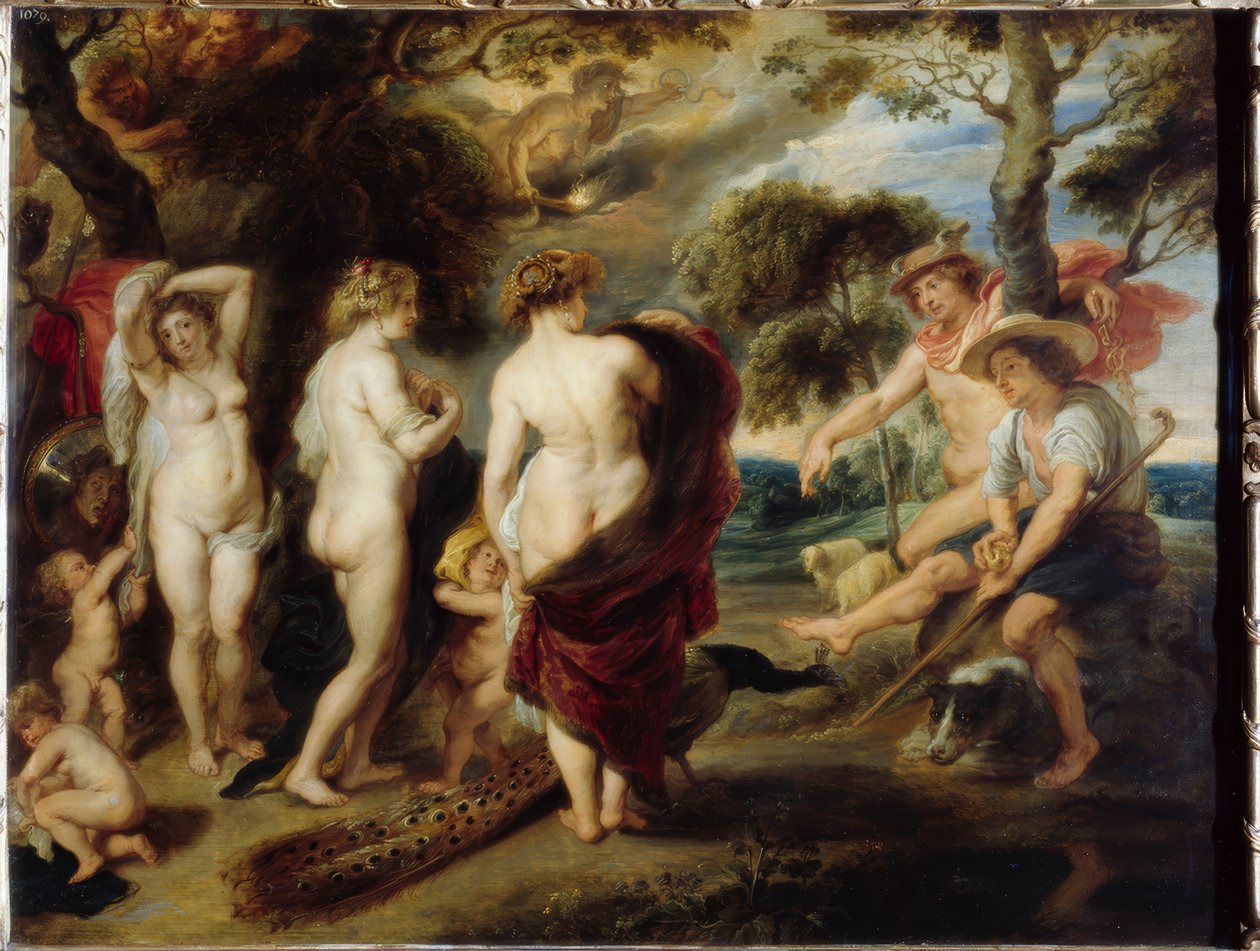 Wyrok Paryża autorstwa Peter Paul Rubens