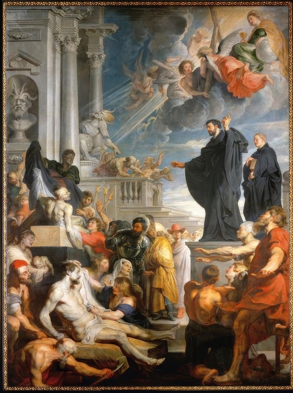 Cud św. Franciszka Ksawerego autorstwa Peter Paul Rubens